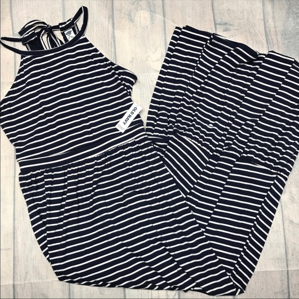 🆕Old Navy High-Neck Ruffle-Hem Maxi Dress - Picture 4 of 6